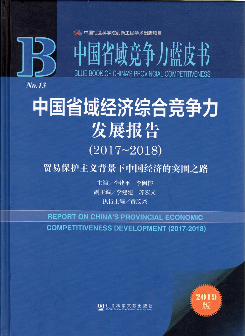 操逼网址55中国省域经济综合竞争力发展报告（2017-2018）